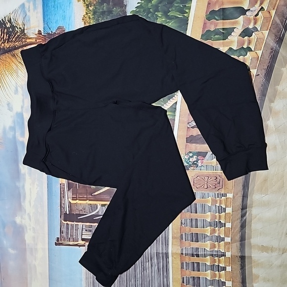 Lululemon Black Tapered Pants Size 8 - Picture 1 of 4